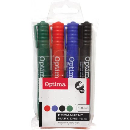 OPTIMA MARKER MB-16 OBLI VRH SET 4 KOM