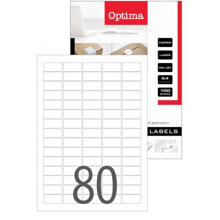 OPTIMA ETIKETE 100/1 35.X16.9 (80 kom)