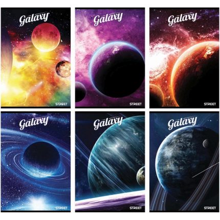 GALAXY SVESKA A4/54/LINIJE.M 80G