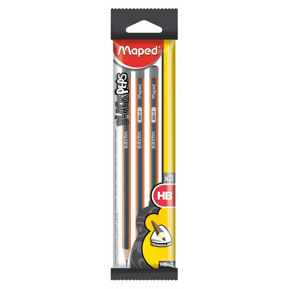 MAPED olovka BLACK PEPs 1/3 blister MAPED olovka BLACK PEPs 1/3 blister
