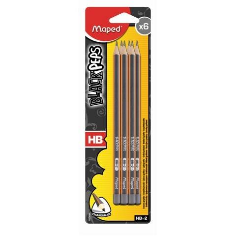 MAPED olovka BLACK PEPs 1/6 Bl MAPED olovka BLACK PEPs 1/6 Bl