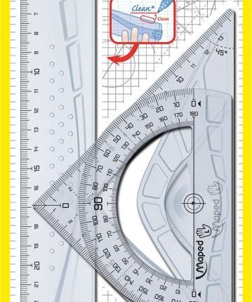 MAPED set lenjira CRISTAL za LEVORUKE na