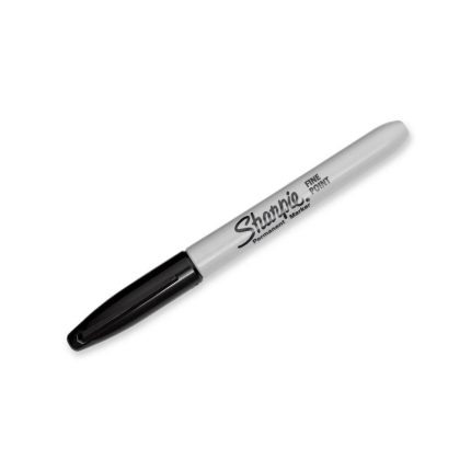 SHARPIE marker FINE crni 1/12