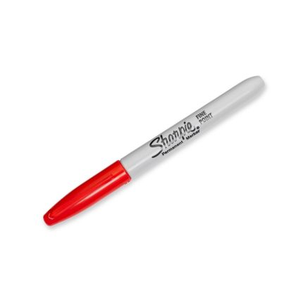 SHARPIE marker FINE crveni 1/12
