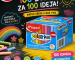 MAPED kreda u boji 1/100 – pakovanje krede u različitim bojama