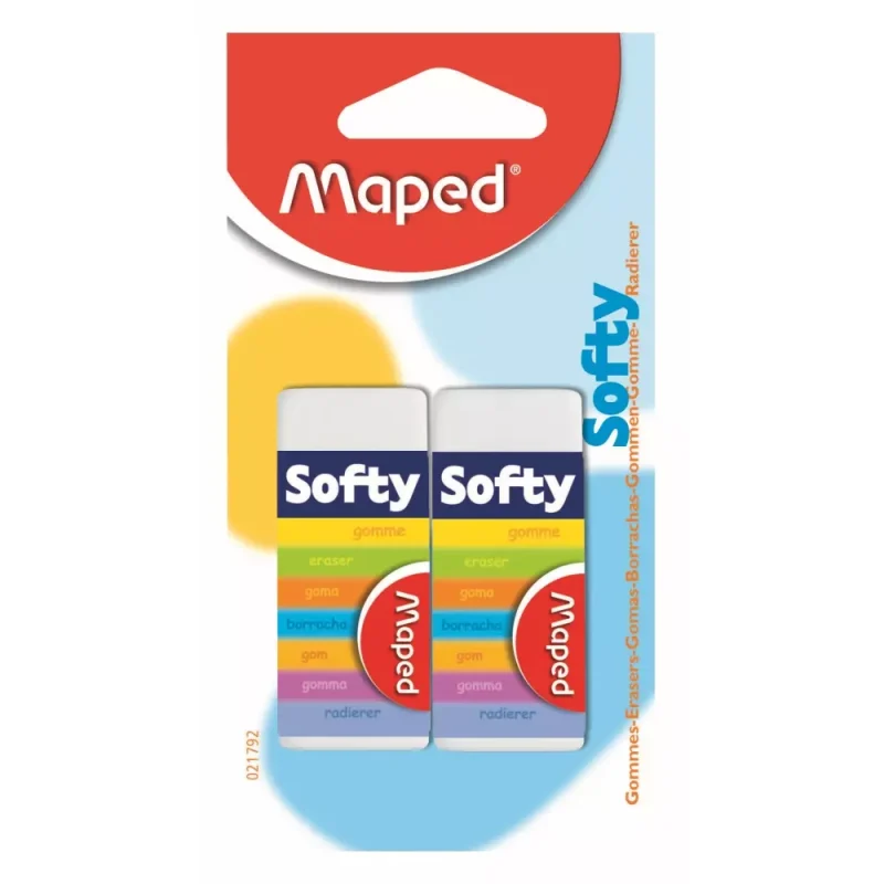 MAPED SOFTY gumica 1/2 blister