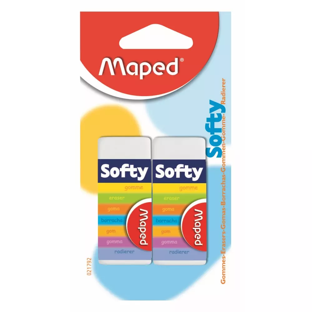 MAPED SOFTY gumica 1/2 blister