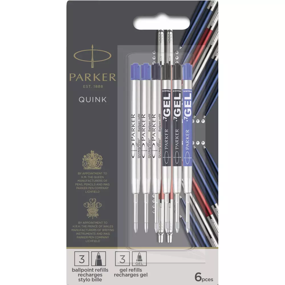 PARKER Royal refil HO QUINK black+blue PARKER Royal refil HO QUINK black+blue