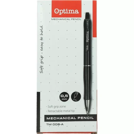 TEHNIČKA OLOVKA TM 008 CRNA 0.5mm OPTIMA