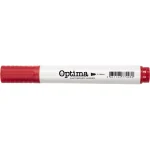 OPTIMA MARKER bela tabla CRVENI