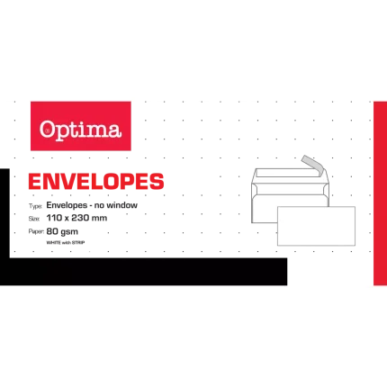 OPTIMA KOVERTA 11*23 BEZ PROZORA 80gr