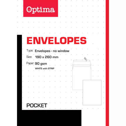 OPTIMA KOVERTA 19*26 COMPETITOR 90gr