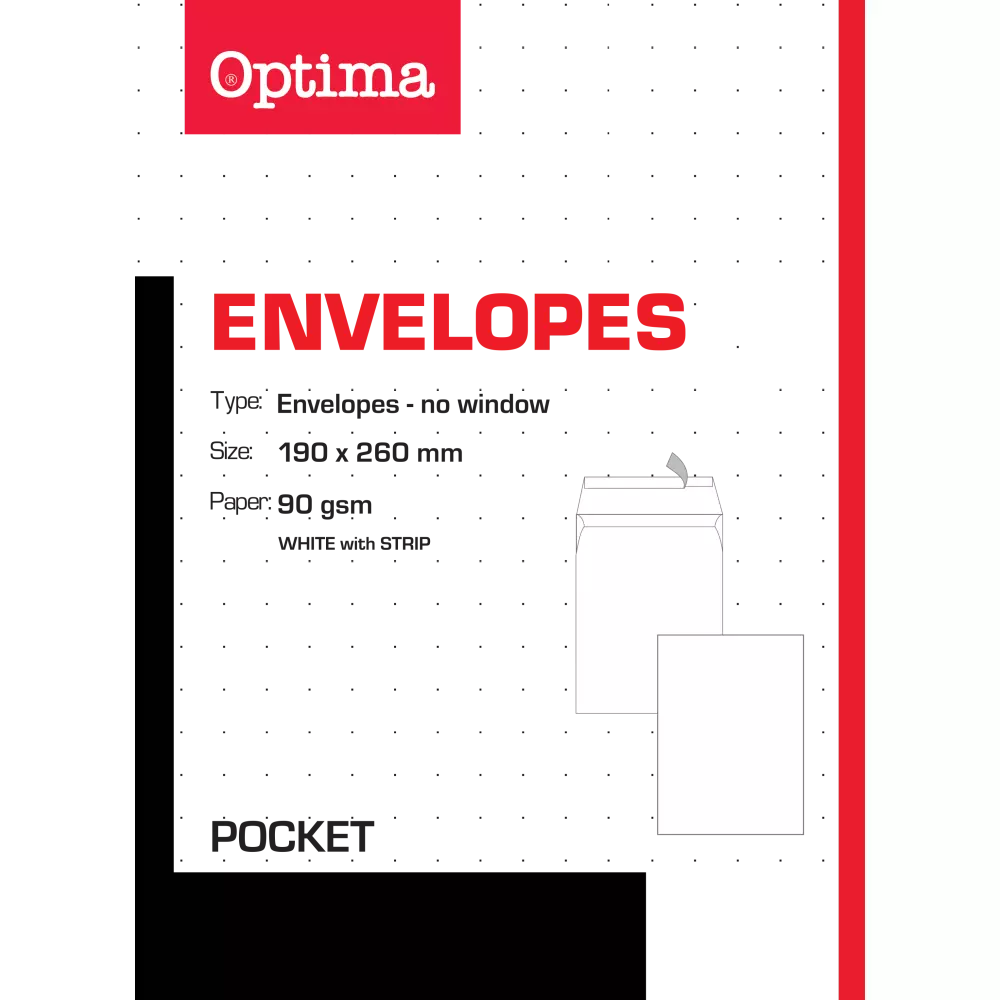OPTIMA KOVERTA 19*26 COMPETITOR 90gr OPTIMA KOVERTA 19*26 COMPETITOR 90gr