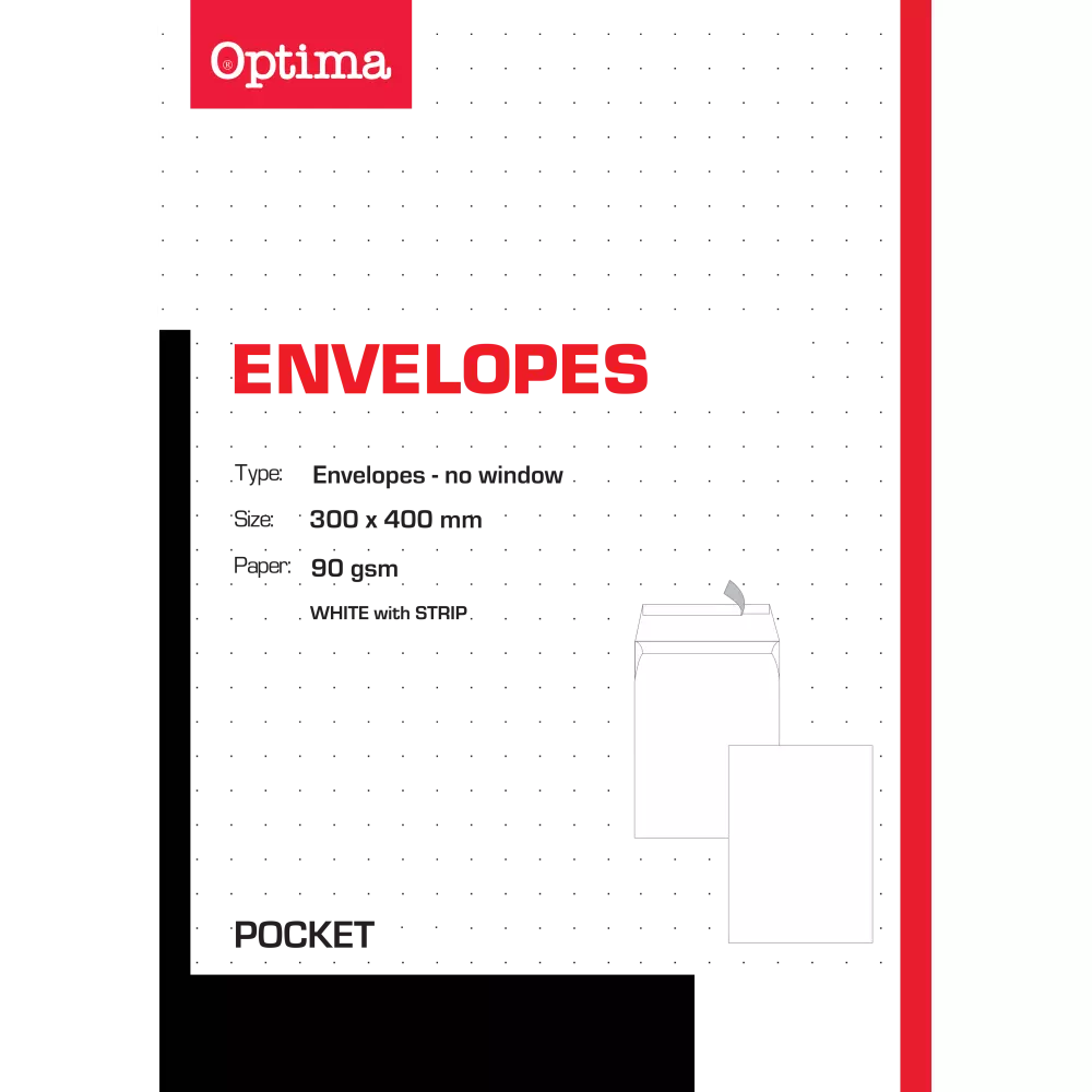 OPTIMA KOVERTA 30*40 COMPETITOR 90gr OPTIMA KOVERTA 30*40 COMPETITOR 90gr
