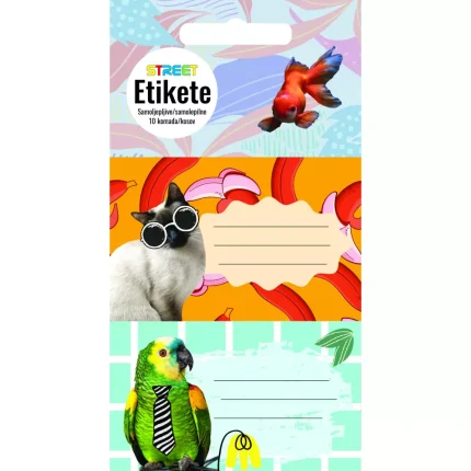 NALEPNICE ZA SVESKE animals cute