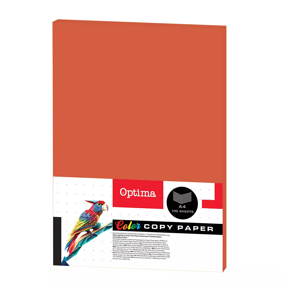 OPTIMA FTK PAPIR INT. CIGLA 100/1 80g A4 OPTIMA FTK PAPIR INT. CIGLA 100/1 80g A4