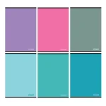 COLOURS SVESKA A4/54L/linije sa marginom