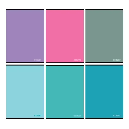 COLOURS SVESKA A4/54L/linije sa marginom