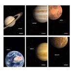 PLANETS SVESKA A4 PRAZNA
