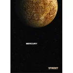 PLANETS SVESKA A4 PRAZNA