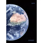 PLANETS SVESKA A4 KVADRAT