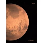 PLANETS SVESKA A4 KVADRAT