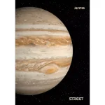 PLANETS SVESKA A4 KVADRAT