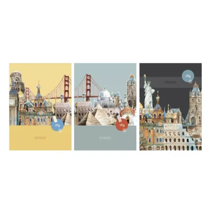 CITY BREAK SVESKA A5/54/KVADRAT 80G