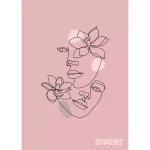 FEMINNE SVESKA A5 KVADRAT