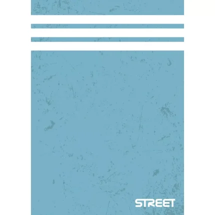 WHITE STRIPES SVESKA A4 KVADRAT