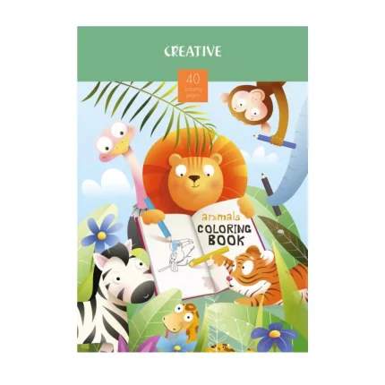 POBARVANKA CREATIVE ANIMALS 40L