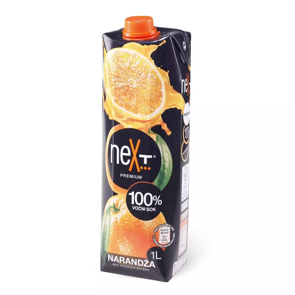 SOK NEXT PREMIUM POMORANDŽA 1L SOK NEXT PREMIUM POMORANDŽA 1L