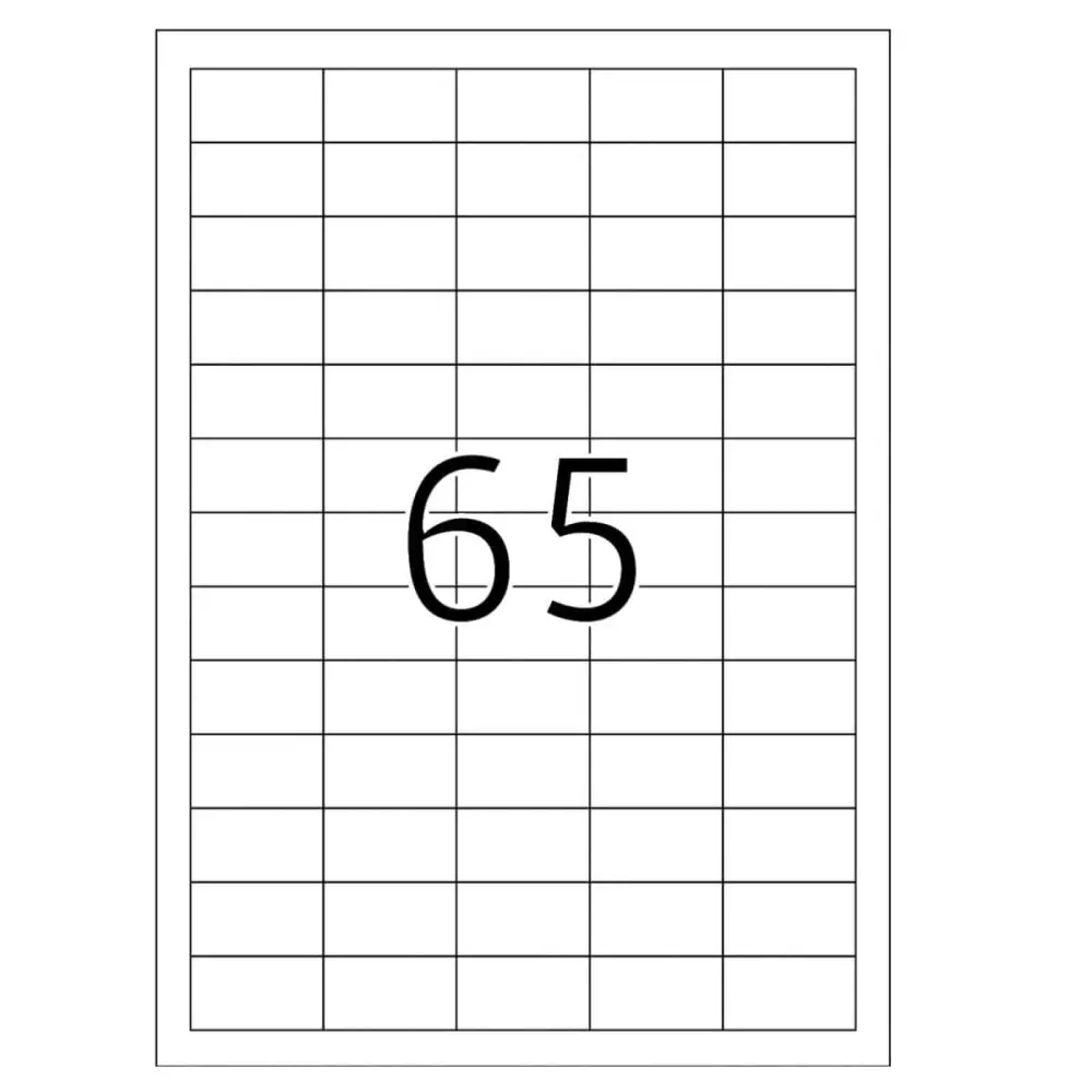 ETIKETE MISTIK 38X21.2 (65 KOM) ETIKETE MISTIK 38X21.2 (65 KOM)