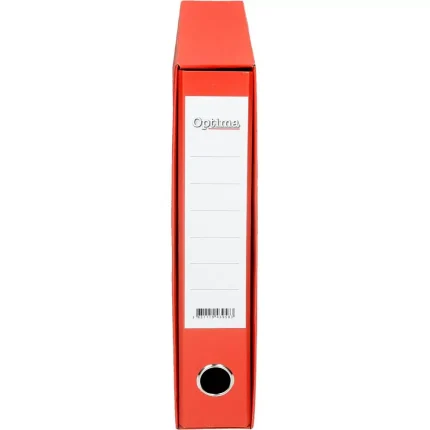 OPTIMA REGISTRATOR A4 5CM BOX CRVENI