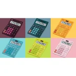 CASIO stoni kalkulator GR12 plavi*