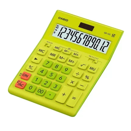 CASIO stoni kalkulator GR12 ZELENI