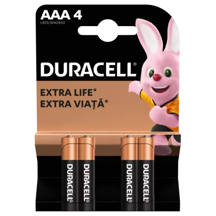 DURACELL Basic baterija AAA 4kom/pak