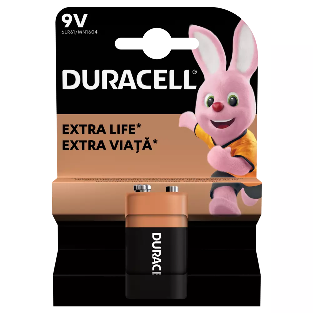 DURACELL Basic baterija 9V DURALOCK DURACELL Basic baterija 9V DURALOCK