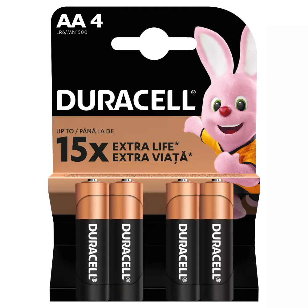 DURACELL Basic baterija AA 4kom/pak DURACELL Basic baterija AA 4kom/pak