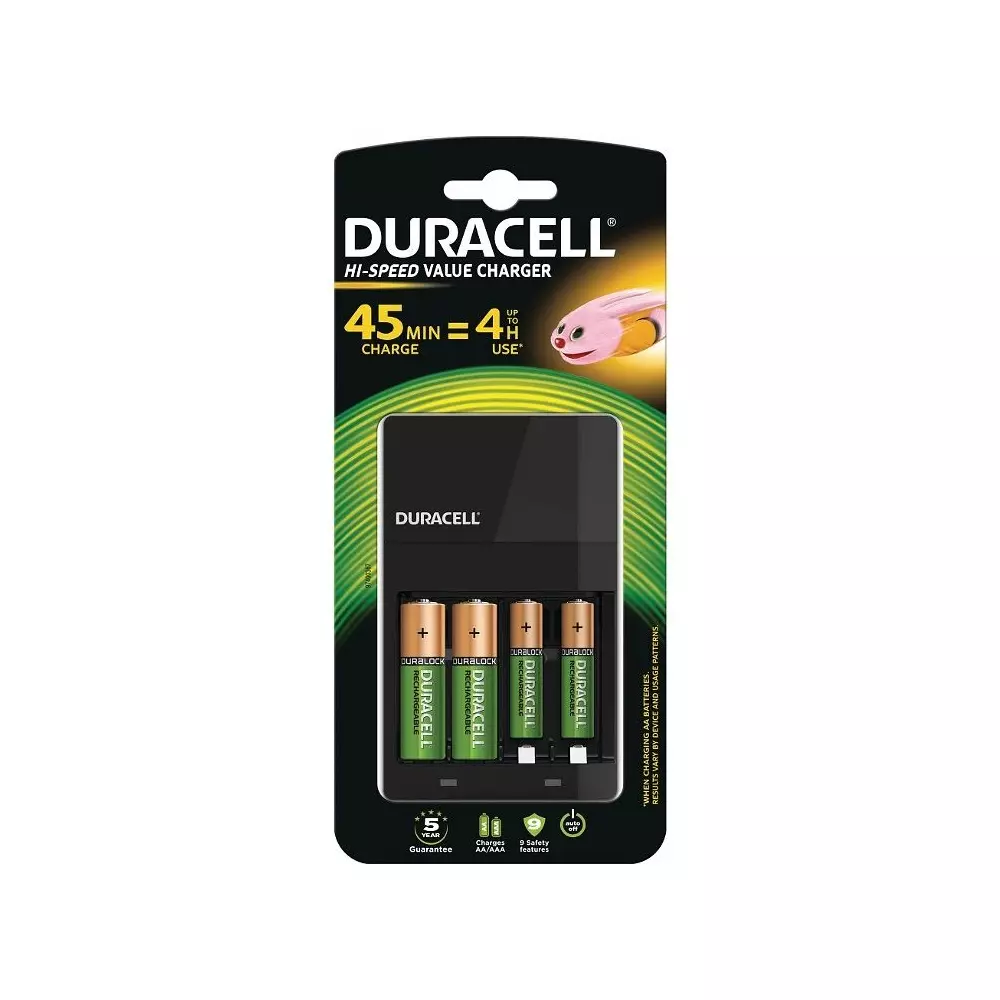 DURACELL punjač CEF 14 (2AA + 2AAA) DURACELL punjač CEF 14 (2AA + 2AAA)