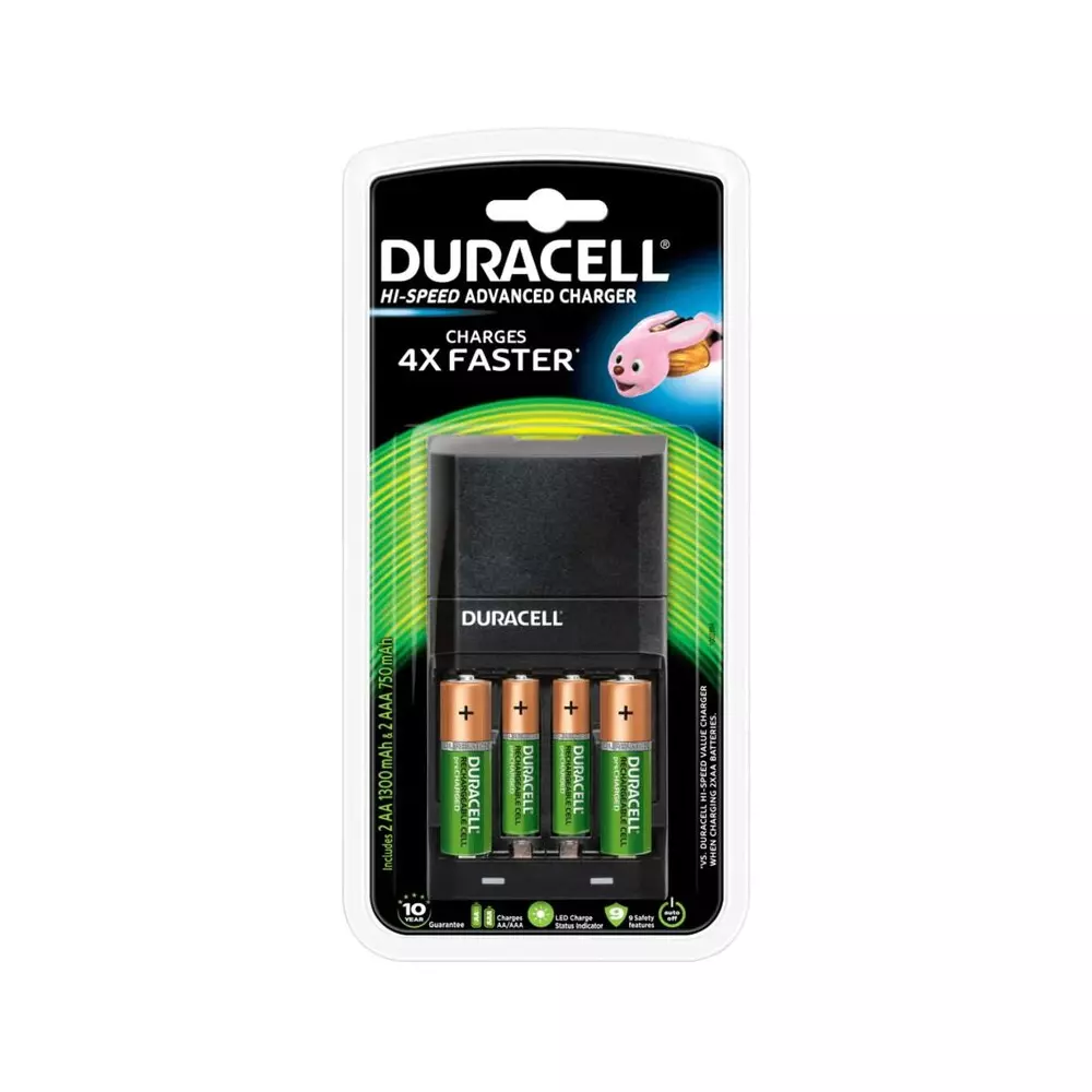 DURACELL punjač CEF 27 (2AA + 2AAA) DURACELL punjač CEF 27 (2AA + 2AAA)