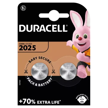 DURACELL Coin baterija LM 2025 2 kom
