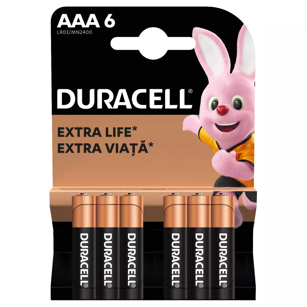 DURACELL Basic baterija AAA 6kom/pak DURACELL Basic baterija AAA 6kom/pak