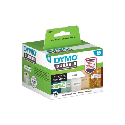 DYMO etikete LW DURABLE 25x89 2x350