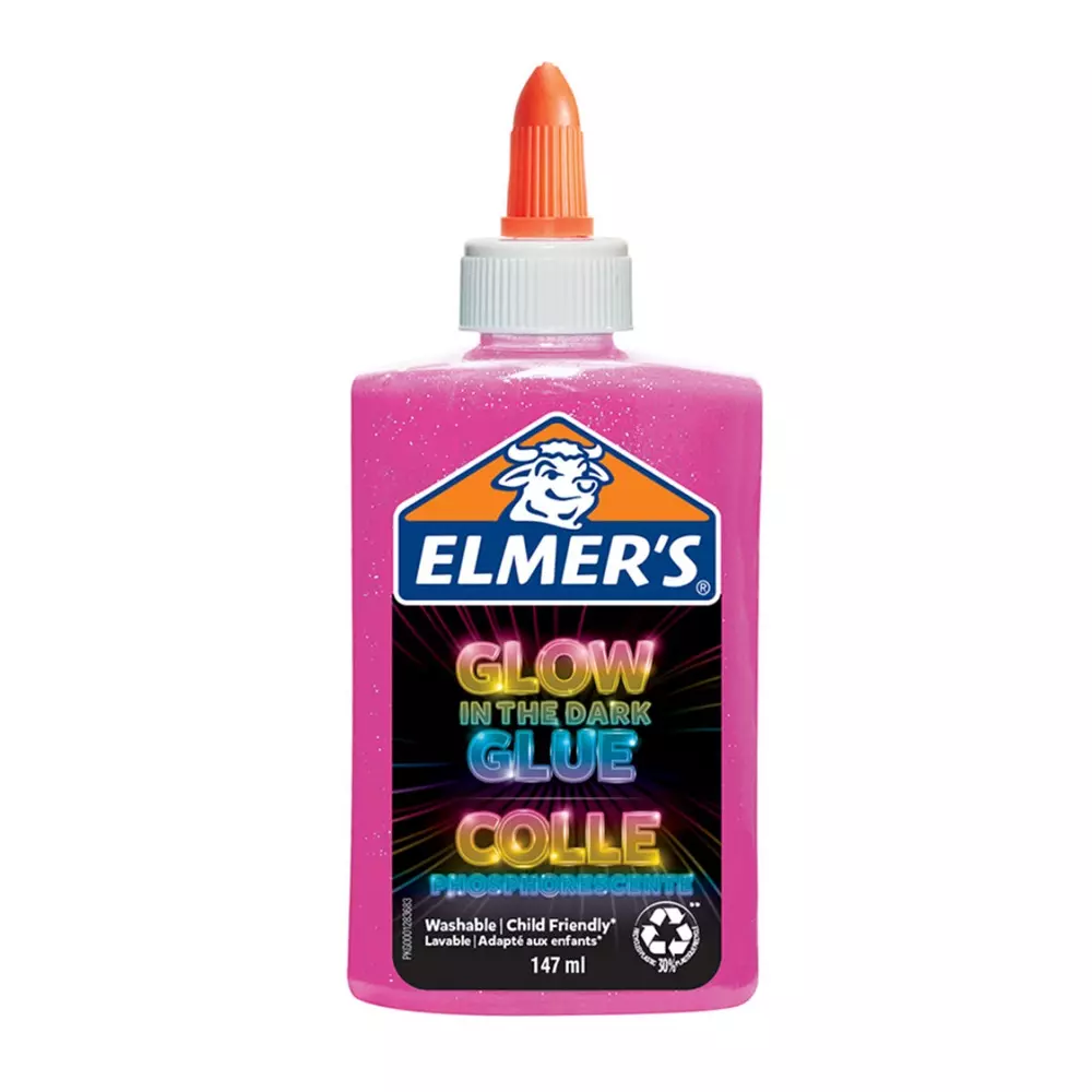 ELMER lepak pink svetleci 147ml ELMER lepak pink svetleci 147ml
