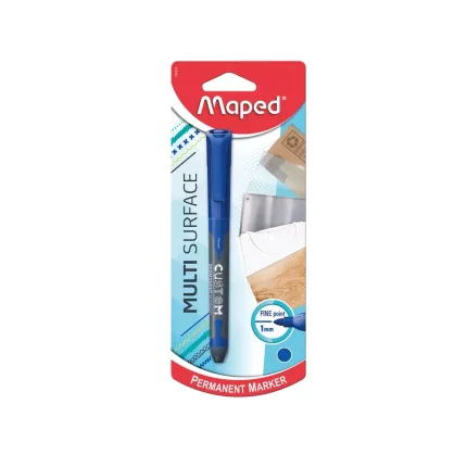 MAPED marker CUSTOM plavi blister