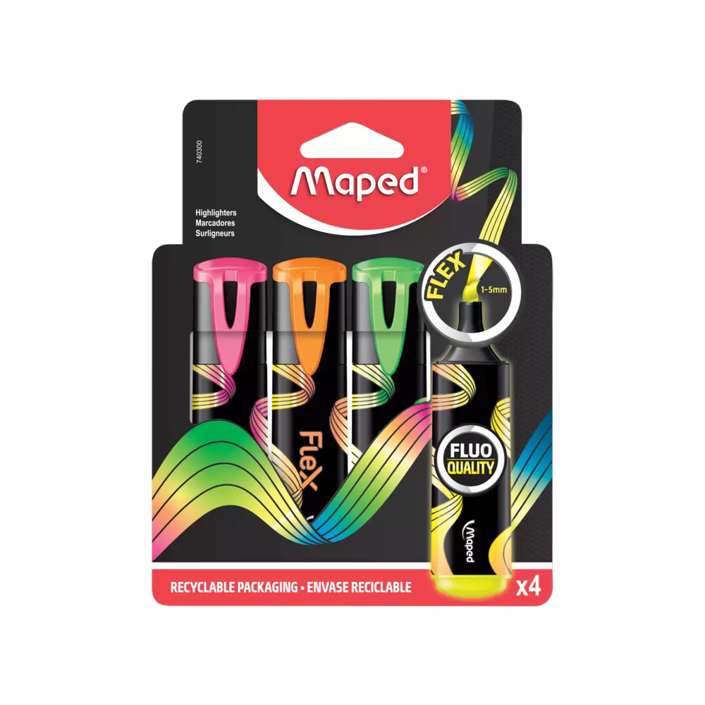 MAPED text marker FLEX 1/4 MAPED text marker FLEX 1/4