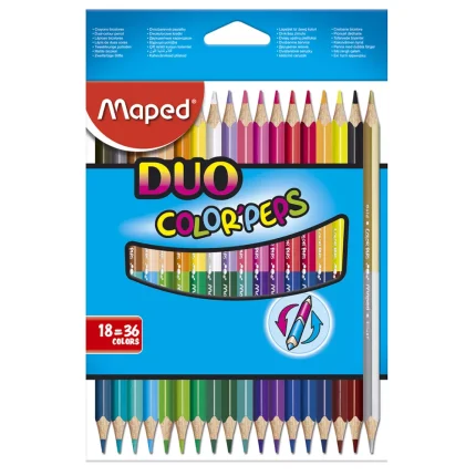 MAPED bojice COLOR PEPs DUO 18/36