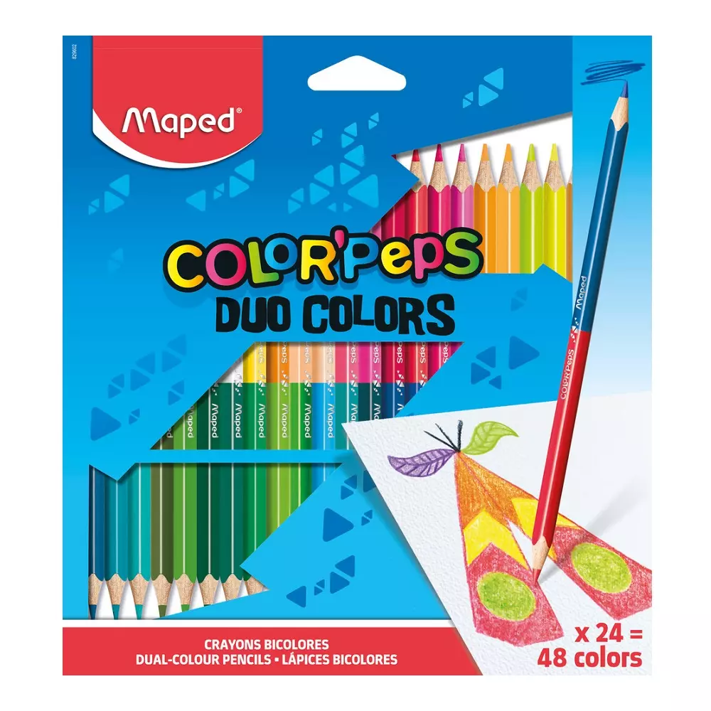 MAPED bojice COLOR PEPs DUO 24/48 MAPED bojice COLOR PEPs DUO 24/48