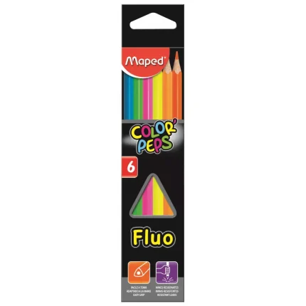 MAPED bojice COLOR PEPs Fluo 1/6